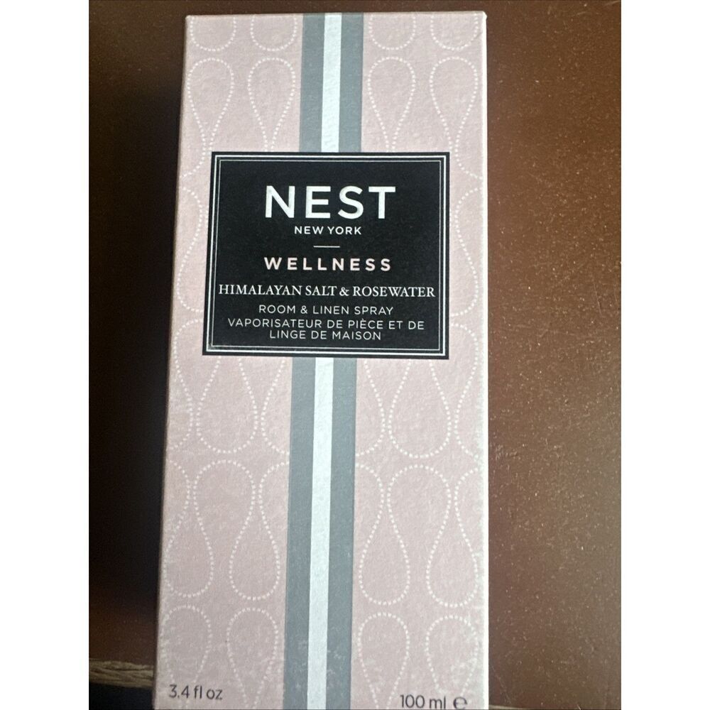 Nest New York Wellness Himalayan Salt & Rose Water Room & Linen Spray 3.4 fl oz